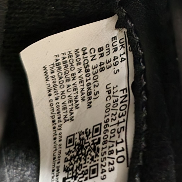 Nike Dunk Low x CLOT x Fragment Design 20th Anniversary Men’s Size 15 NEW DS - Picture 9 of 11